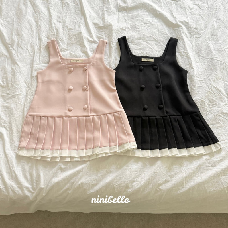 Ninibello - Korean Children Fashion - #kidsshorts - Modern Pleated One-piece - 7