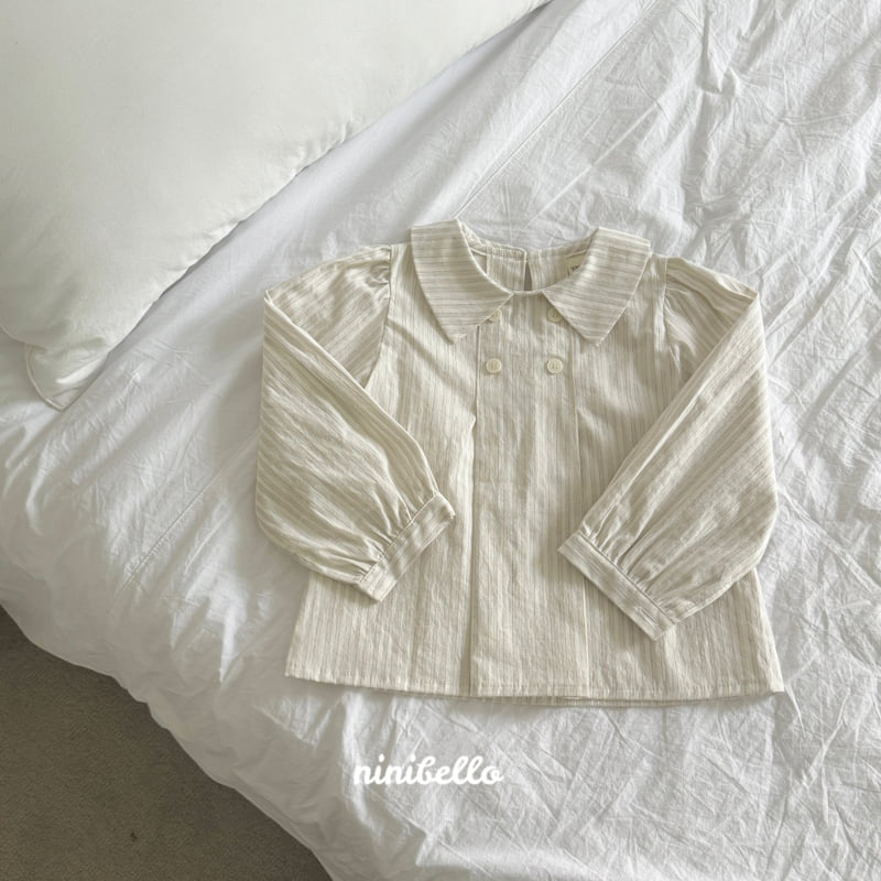 Ninibello - Korean Children Fashion - #kidsshorts - Pony Button Shirt - 7
