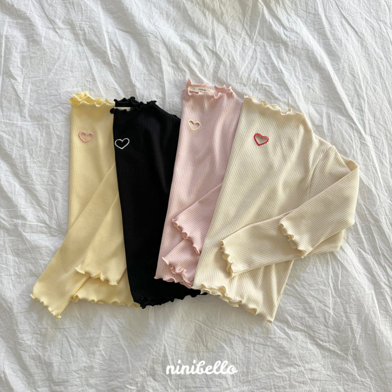Ninibello - Korean Children Fashion - #kidsshorts - Heart Punching Tee - 3