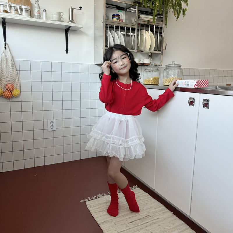 Ninibello - Korean Children Fashion - #kidsshorts - Sweetie Cardigan - 12