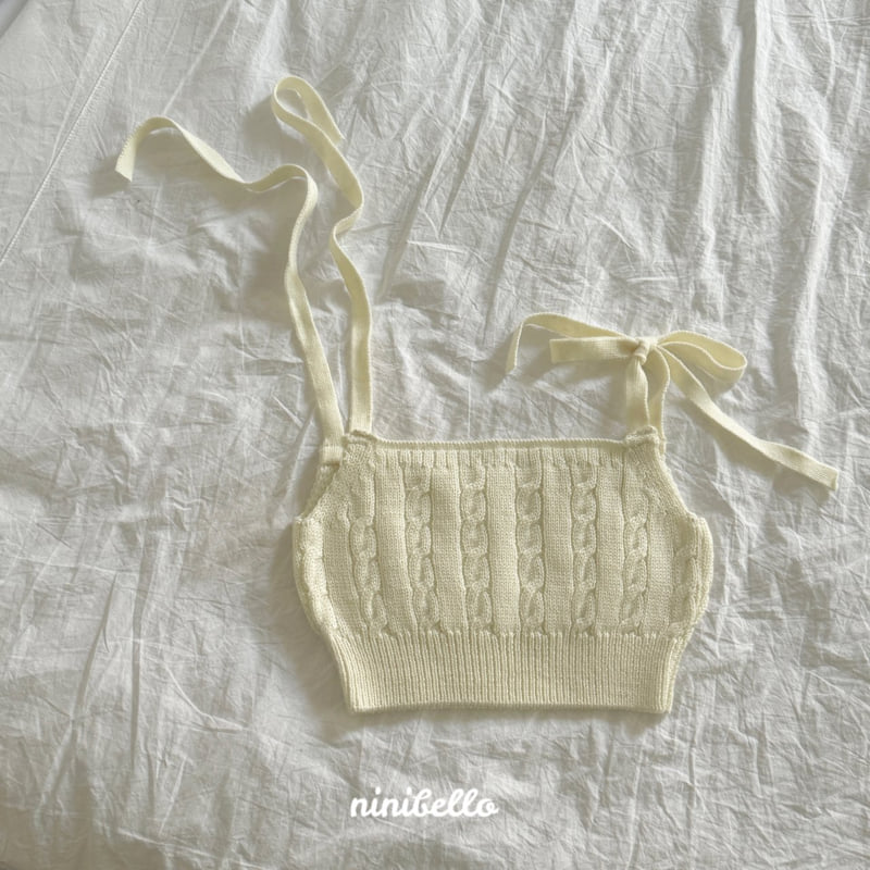 Ninibello - Korean Children Fashion - #kidsshorts - Humming Knit Bustier - 7