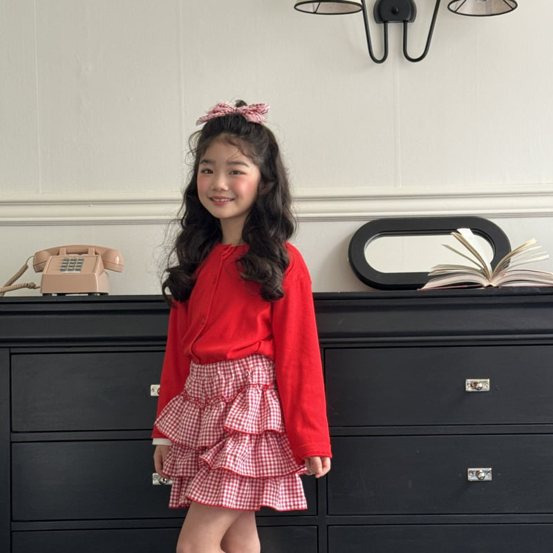 Ninibello - Korean Children Fashion - #kidsstore - Check Ribbon Pin - 7