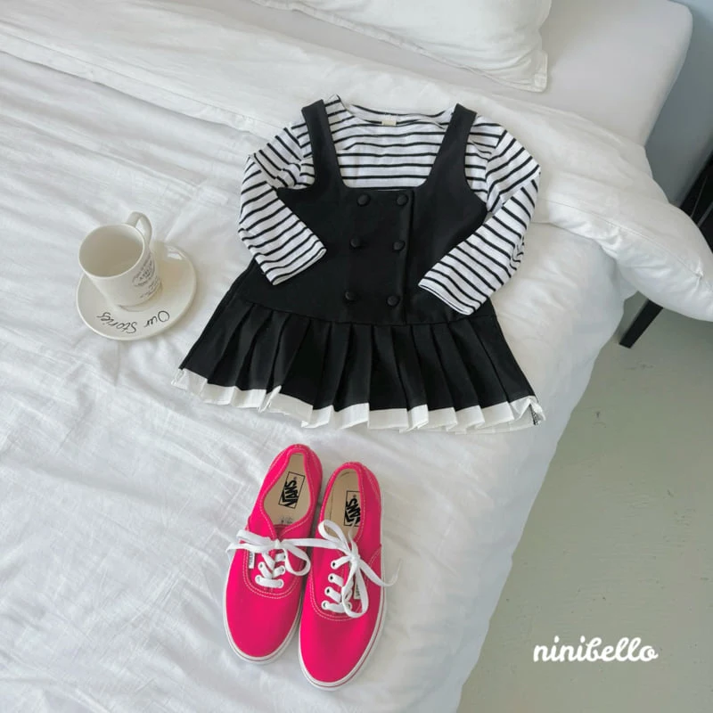 Ninibello - Korean Children Fashion - #kidsstore - Modern Pleated One-piece - 8