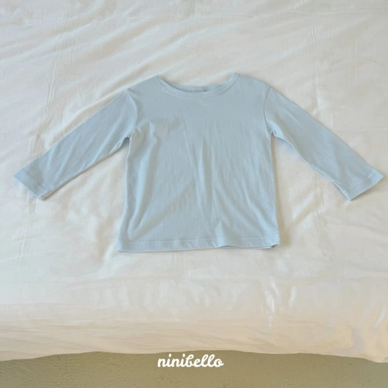Ninibello - Korean Children Fashion - #kidsshorts - Spring Inner Tee Set - 4