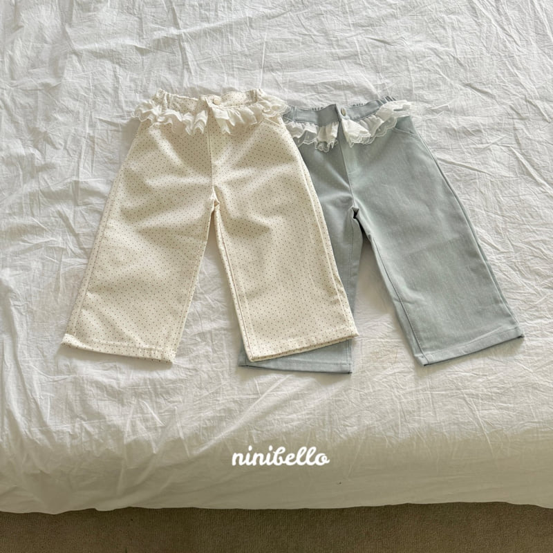 Ninibello - Korean Children Fashion - #kidsstore - Angel Dot Pants - 9