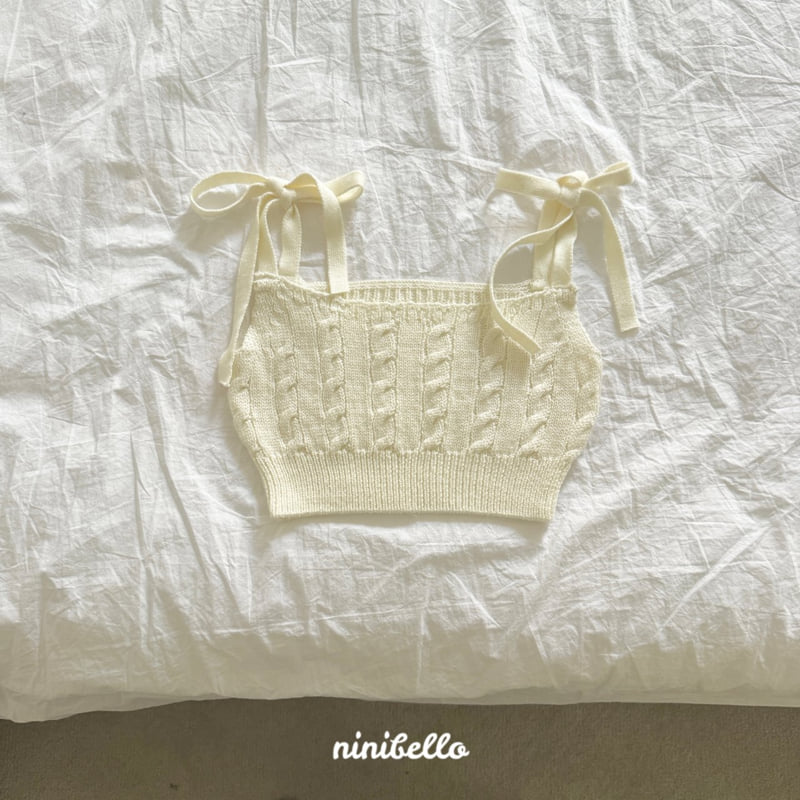 Ninibello - Korean Children Fashion - #kidsstore - Humming Knit Bustier - 8