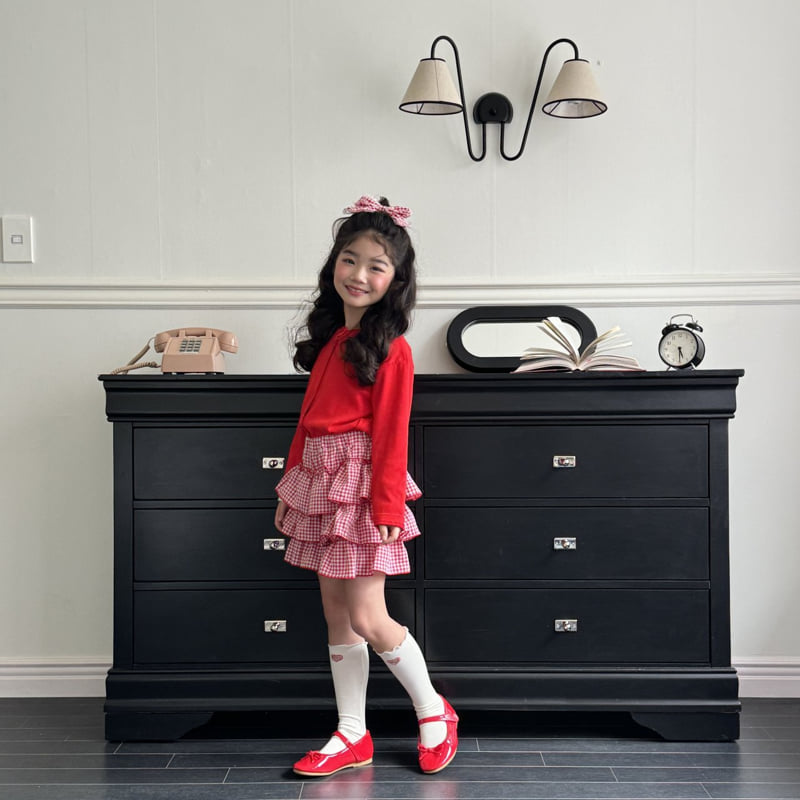 Ninibello - Korean Children Fashion - #kidzfashiontrend - Check Ribbon Pin - 8