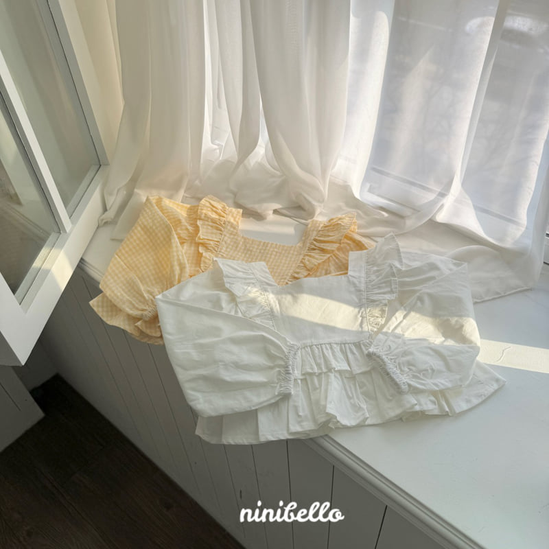 Ninibello - Korean Children Fashion - #kidzfashiontrend - Ruffle Crop Blouse