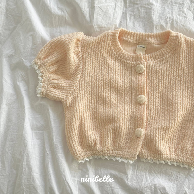 Ninibello - Korean Children Fashion - #kidzfashiontrend - Tulip Knit Cardigan - 6