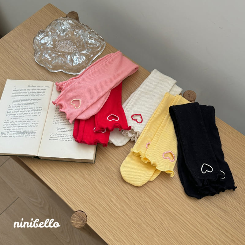 Ninibello - Korean Children Fashion - #littlefashionista - Heart Punching Knee Socks