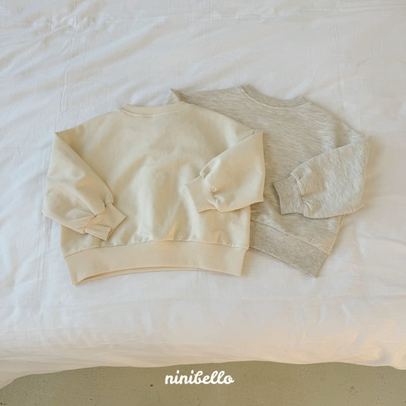 Ninibello - Korean Children Fashion - #littlefashionista - Bear Printed Crop Sweatshirts - 5