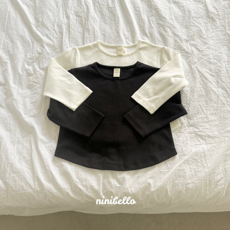 Ninibello - Korean Children Fashion - #littlefashionista - Round Stitch Tee - 6
