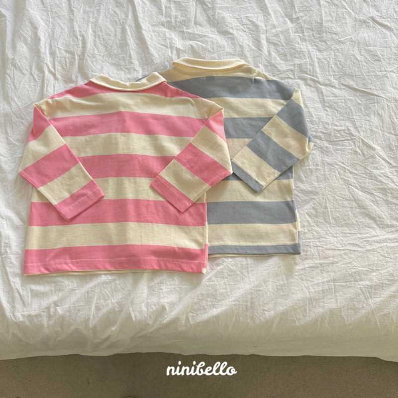 Ninibello - Korean Children Fashion - #littlefashionista - Pop Pop Rugby Tee - 3