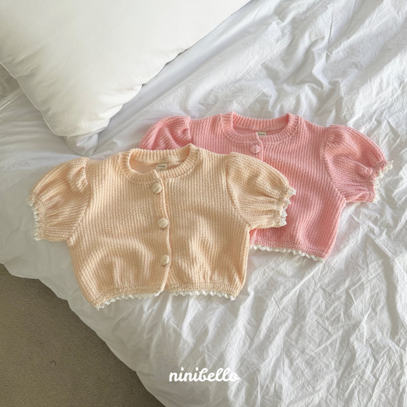 Ninibello - Korean Children Fashion - #littlefashionista - Tulip Knit Cardigan - 8