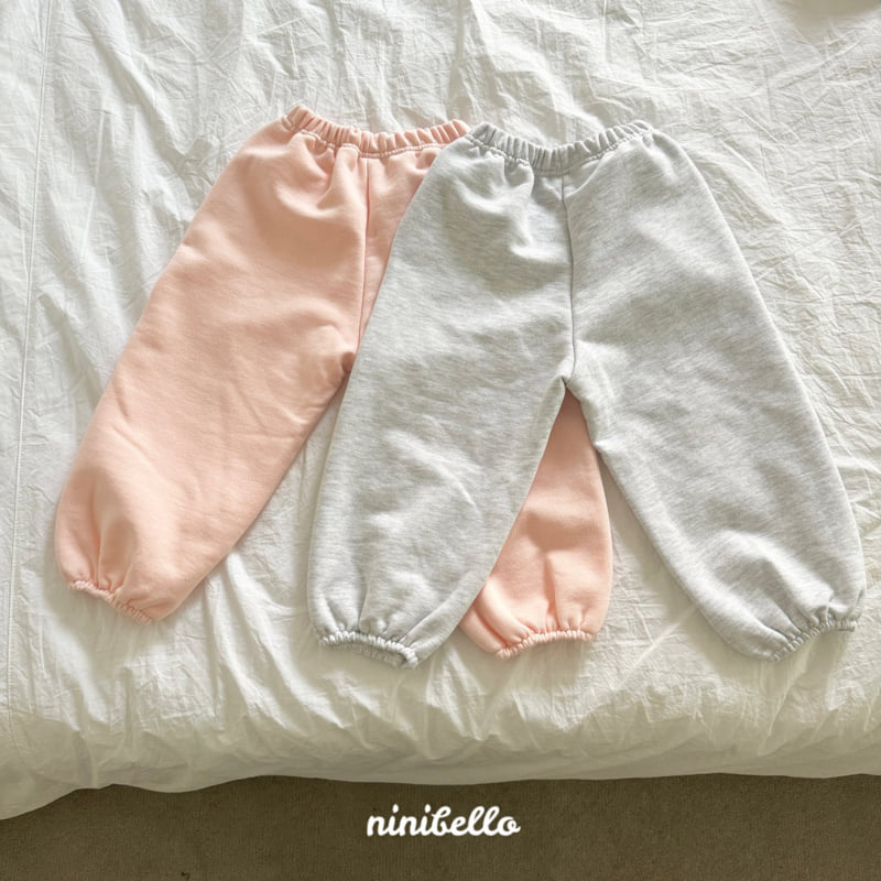 Ninibello - Korean Children Fashion - #magicofchildhood - Heart Embroidered Jogger Pants - 7