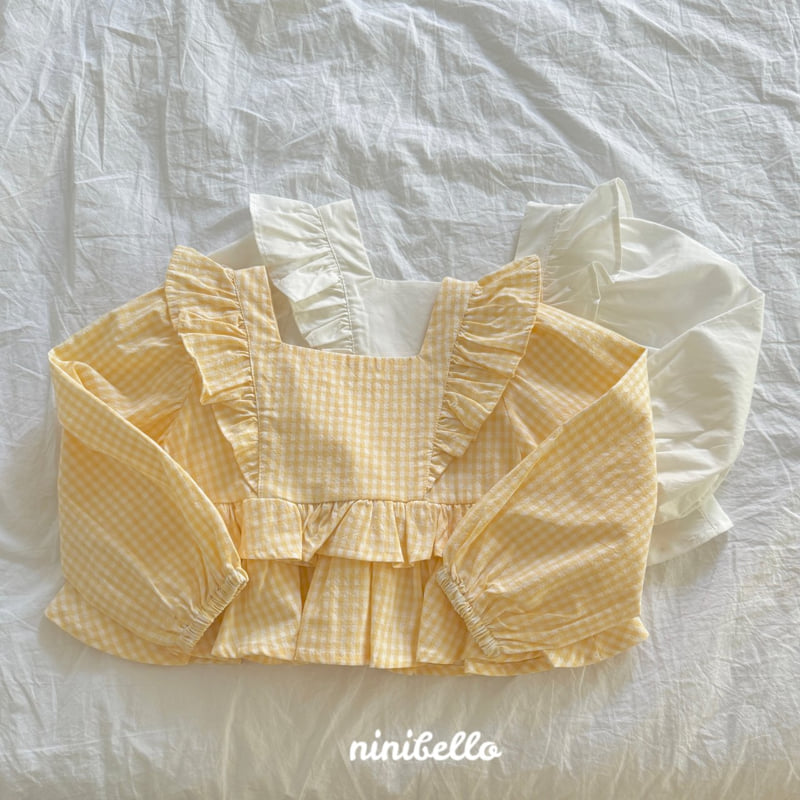 Ninibello - Korean Children Fashion - #littlefashionista - Ruffle Crop Blouse - 4