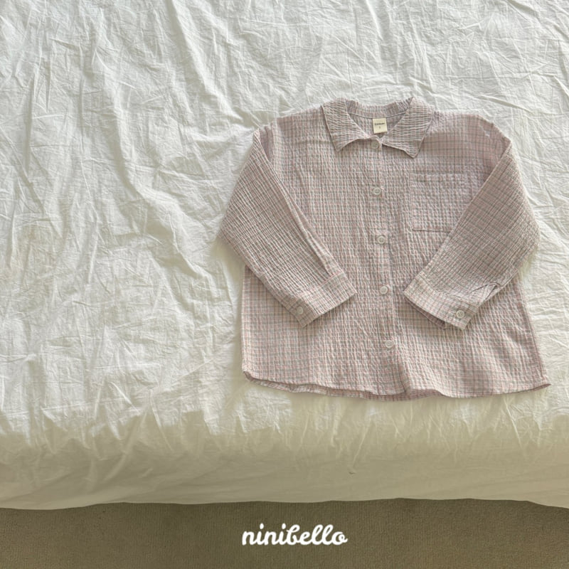 Ninibello - Korean Children Fashion - #magicofchildhood - Iyu Check Shirt - 5