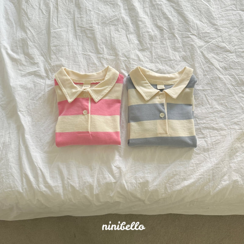 Ninibello - Korean Children Fashion - #littlefashionista - Pop Pop Rugby Tee - 4