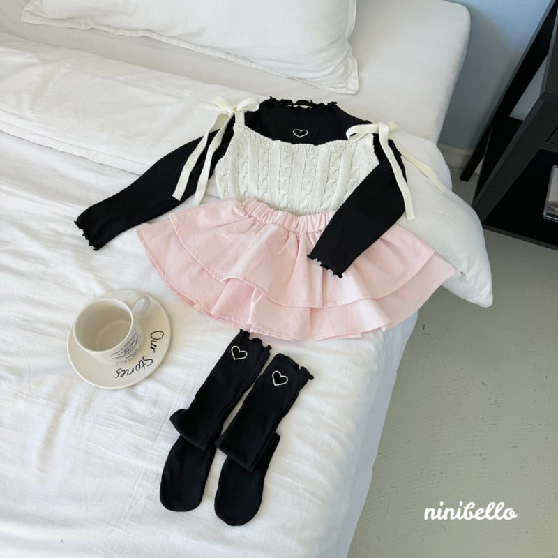 Ninibello - Korean Children Fashion - #magicofchildhood - Humming Knit Bustier - 12