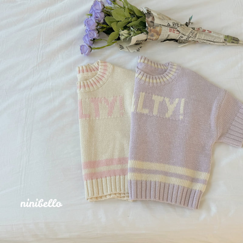 Ninibello - Korean Children Fashion - #minifashionista - Salty Half Knit - 3