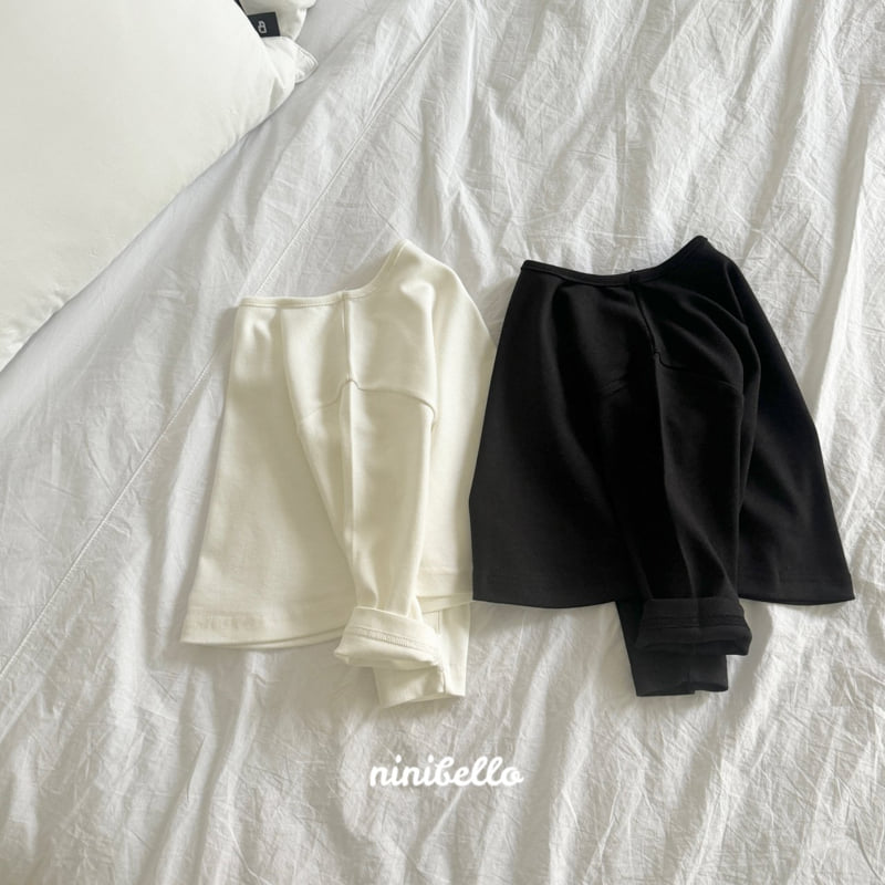 Ninibello - Korean Children Fashion - #minifashionista - Round Stitch Tee - 8