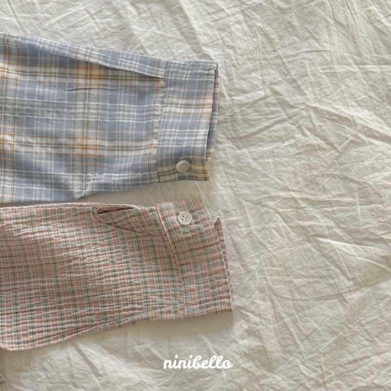 Ninibello - Korean Children Fashion - #minifashionista - Iyu Check Shirt - 6