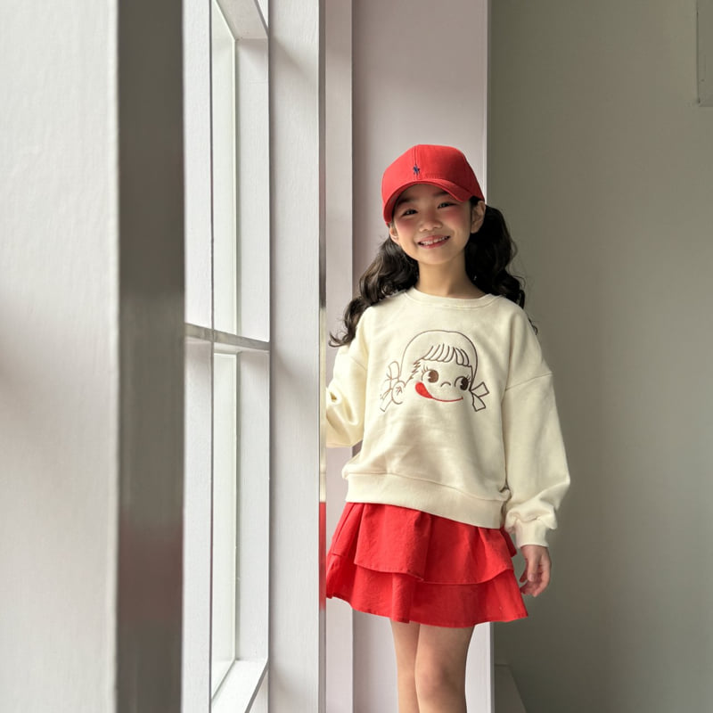 Ninibello - Korean Children Fashion - #minifashionista - Yami Embroidery Sweatshirts - 11