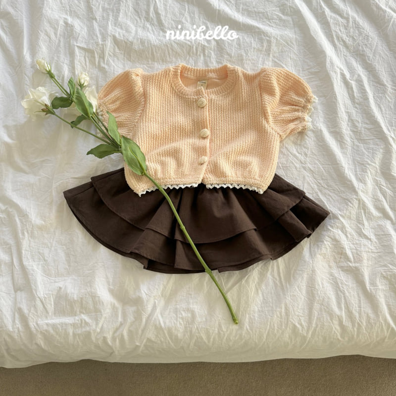 Ninibello - Korean Children Fashion - #minifashionista - Tulip Knit Cardigan - 10