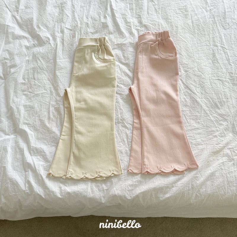 Ninibello - Korean Children Fashion - #prettylittlegirls - Chewing Wave Bootcut Pants - 5