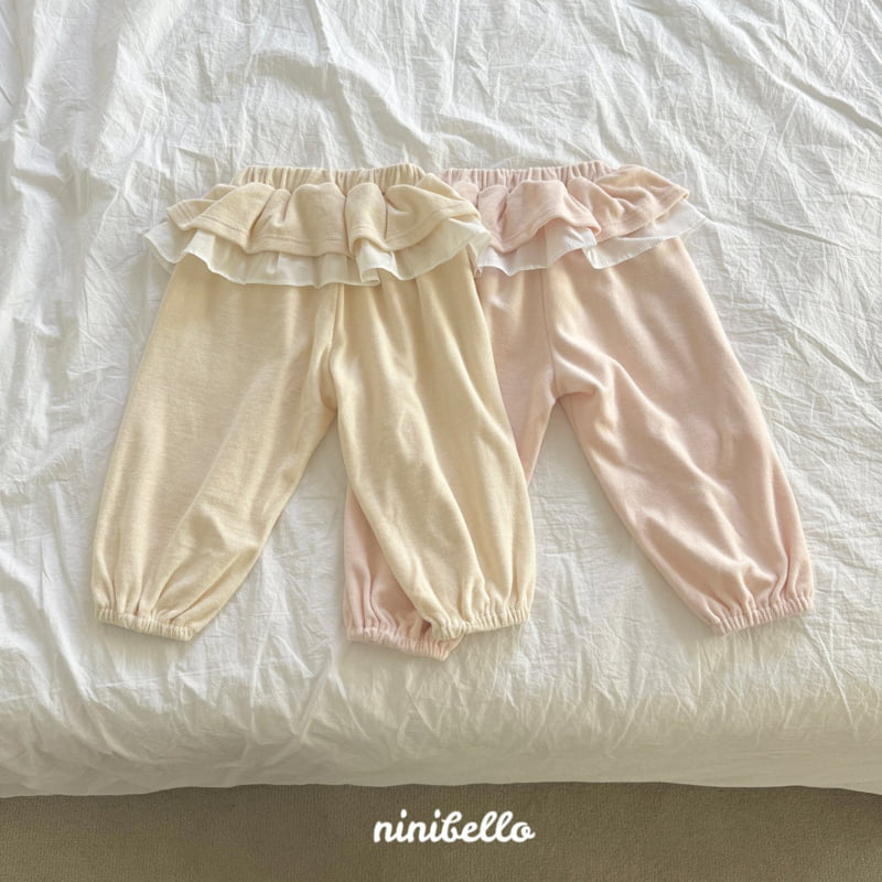 Ninibello - Korean Children Fashion - #prettylittlegirls - Yogurt Terry Pants - 7