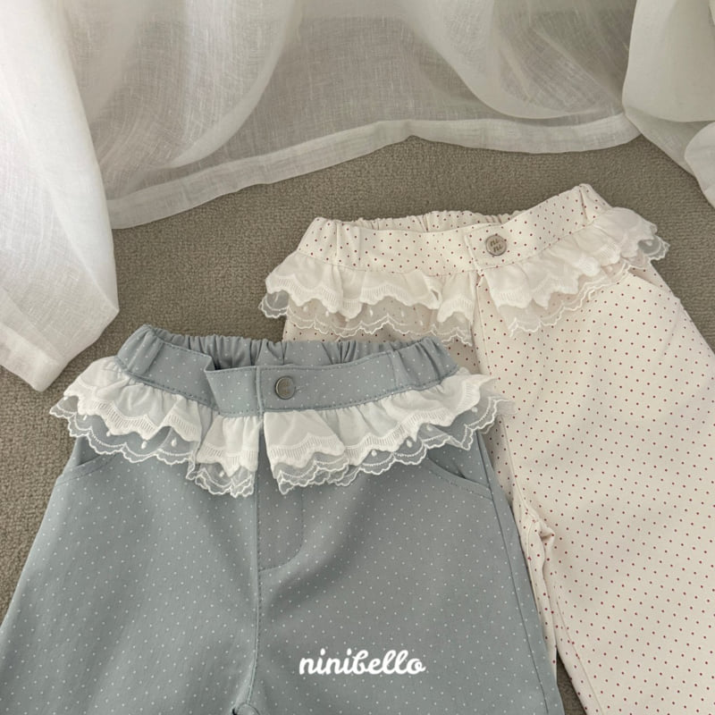 Ninibello - Korean Children Fashion - #prettylittlegirls - Angel Dot Pants