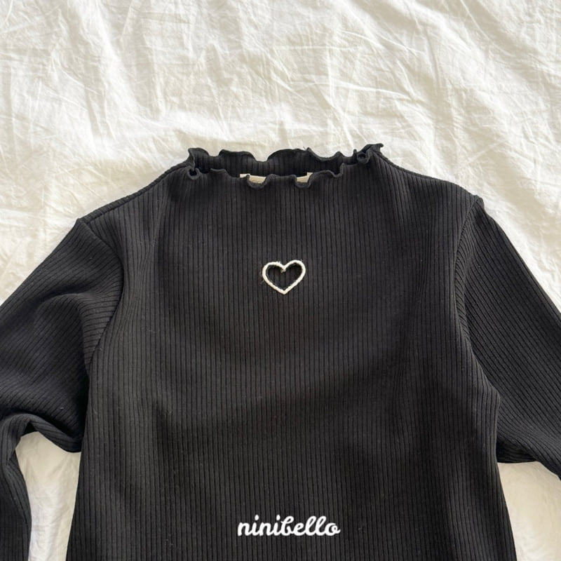 Ninibello - Korean Children Fashion - #prettylittlegirls - Heart Punching Tee - 10