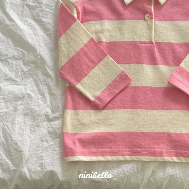 Ninibello - Korean Children Fashion - #prettylittlegirls - Pop Pop Rugby Tee - 6