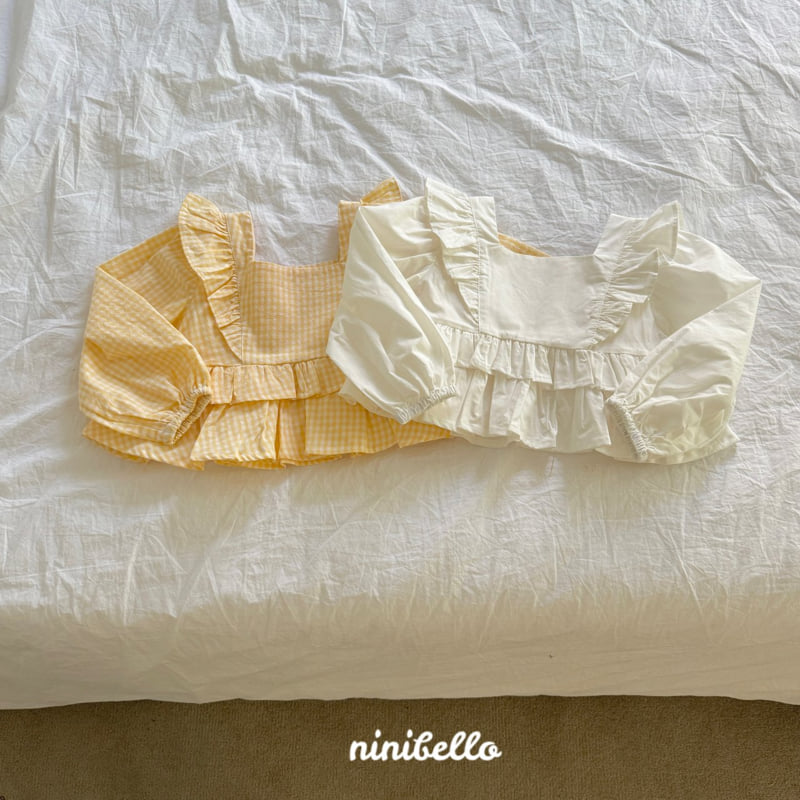 Ninibello - Korean Children Fashion - #stylishchildhood - Ruffle Crop Blouse - 9