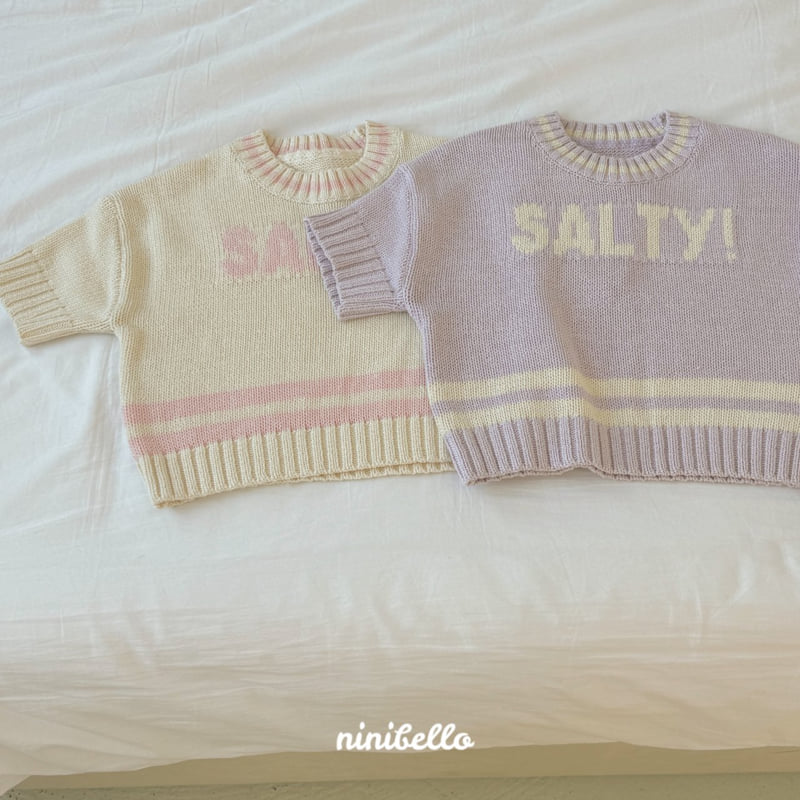 Ninibello - Korean Children Fashion - #stylishchildhood - Salty Half Knit - 7