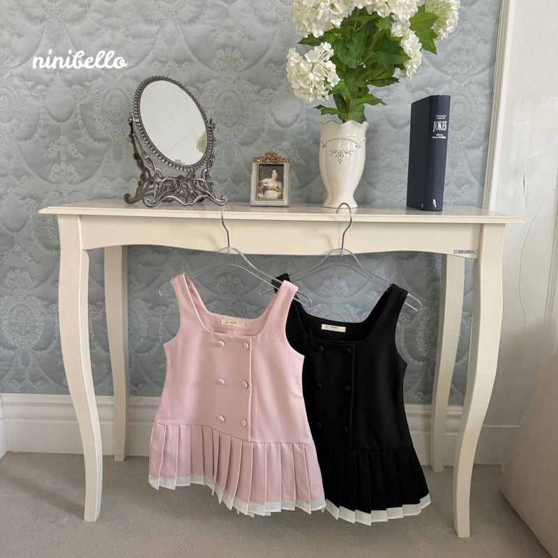 Ninibello - Korean Children Fashion - #stylishchildhood - Modern Pleated One-piece