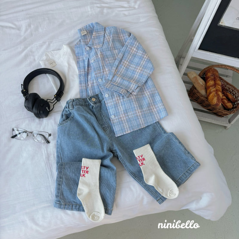 Ninibello - Korean Children Fashion - #stylishchildhood - Iyu Check Shirt - 10