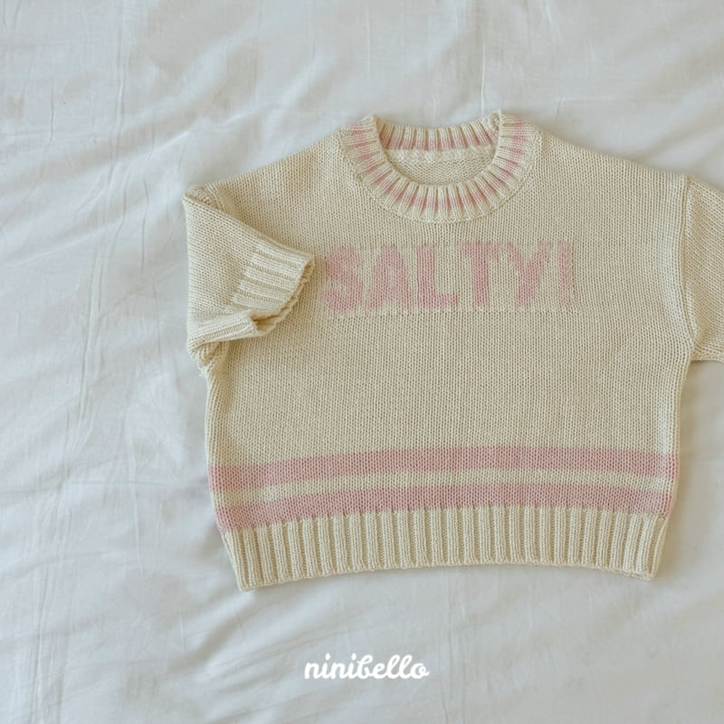 Ninibello - Korean Children Fashion - #todddlerfashion - Salty Half Knit - 5
