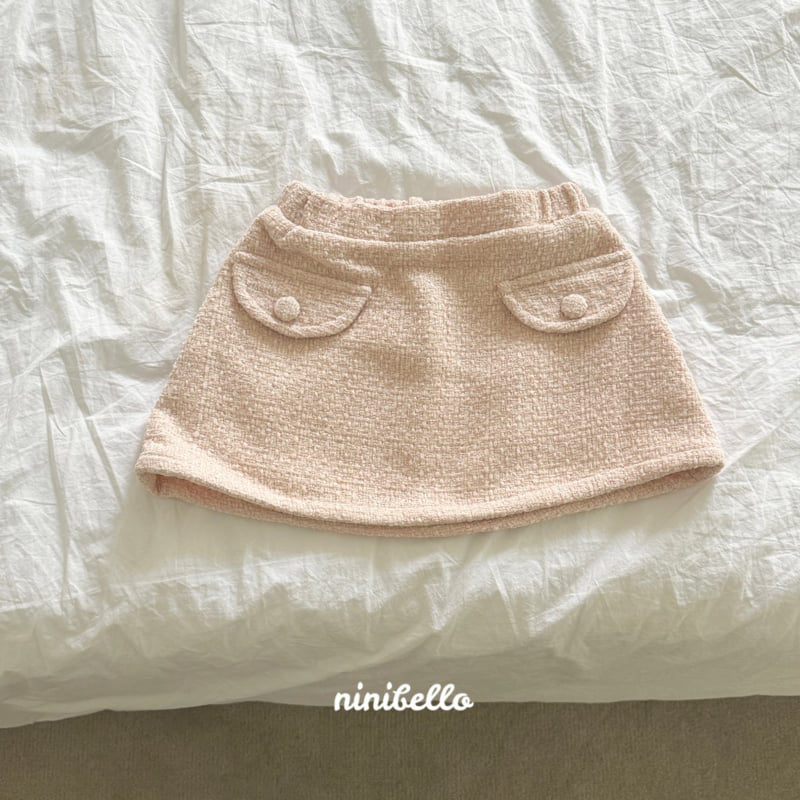Ninibello - Korean Children Fashion - #prettylittlegirls - Anna Pocket Skirt - 4