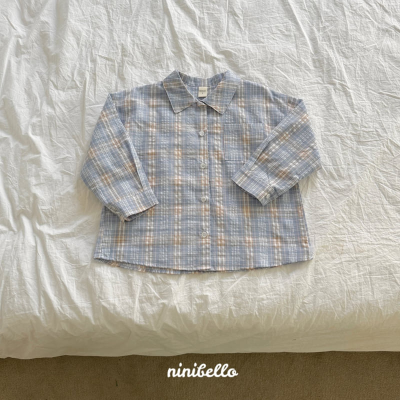 Ninibello - Korean Children Fashion - #todddlerfashion - Iyu Check Shirt - 8
