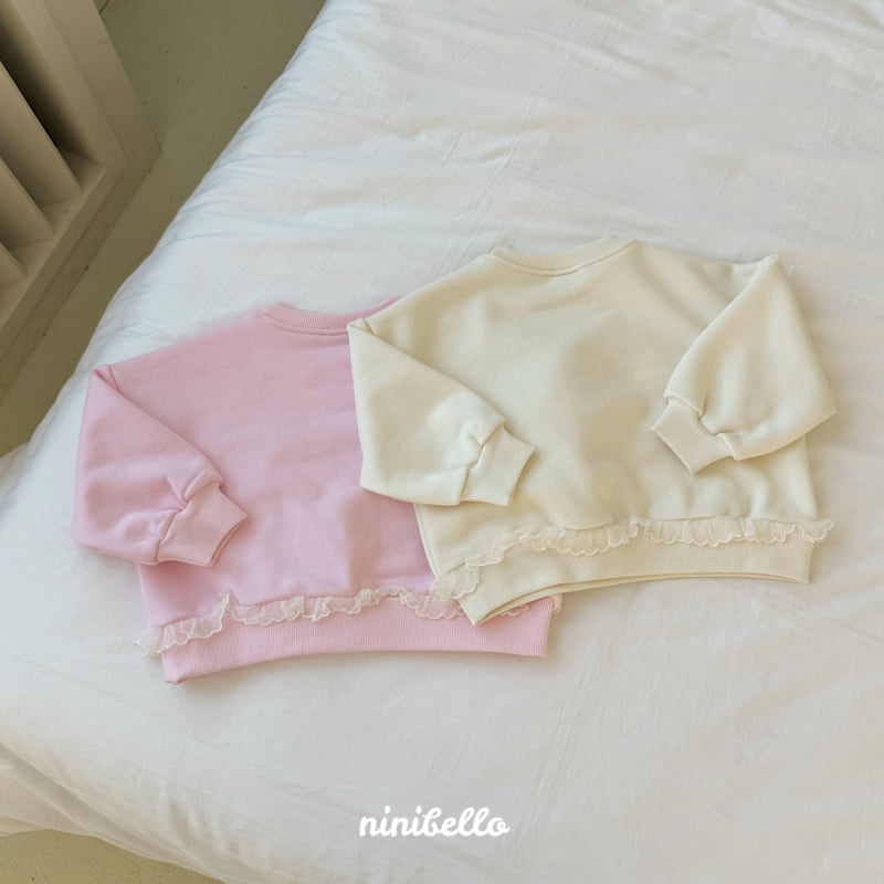 Ninibello - Korean Children Fashion - #todddlerfashion - Ballet Bear Frill Sweatshirts - 3