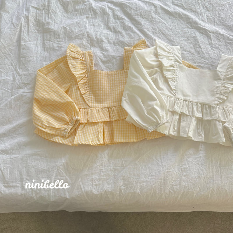 Ninibello - Korean Children Fashion - #toddlerclothing - Ruffle Crop Blouse - 8