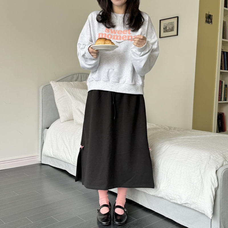 Ninibello - Korean Women Fashion - #womensfashion - Adult Ribbon Split Skirt - 5