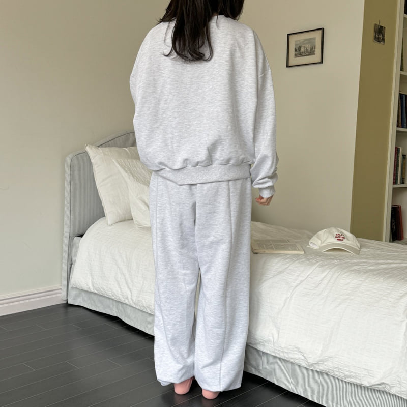 Ninibello - Korean Women Fashion - #womensfashion - adult heart embroidered jogger Pants - 10