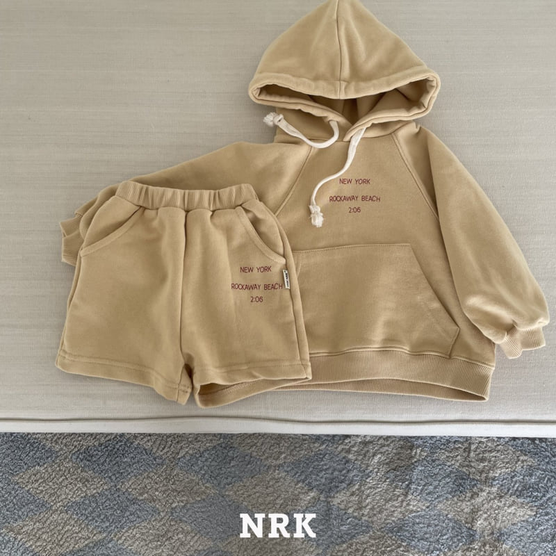 Nrk - Korean Children Fashion - #discoveringself - Hood New York Top Bottom Set - 2