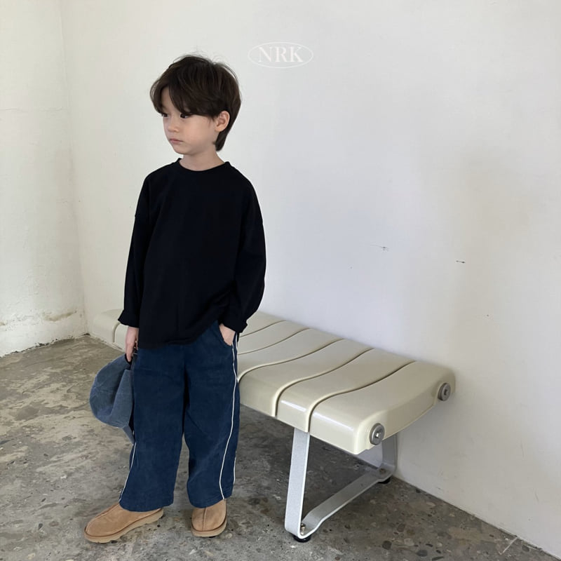 Nrk - Korean Children Fashion - #Kfashion4kids - Denim Line Pants - 4