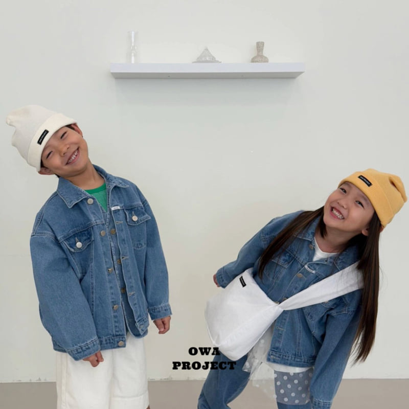 O Wa - Korean Children Fashion - #discoveringself - Owa Denim Jacket - 9