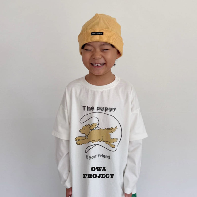 O Wa - Korean Children Fashion - #fashionkids - Puppy Tee - 3