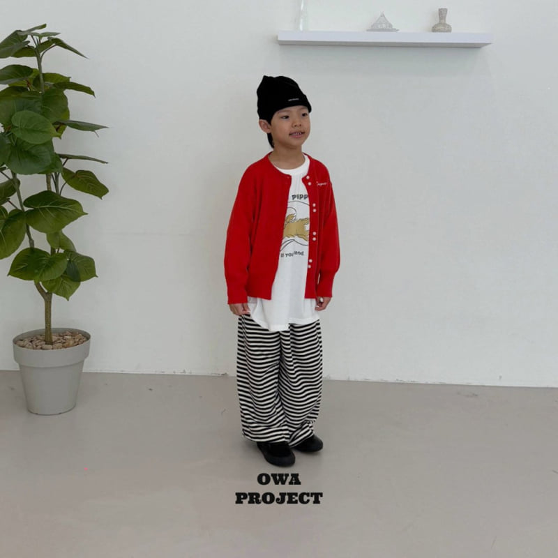 O Wa - Korean Children Fashion - #fashionkids - Basic Stripe Wide Pants - 11