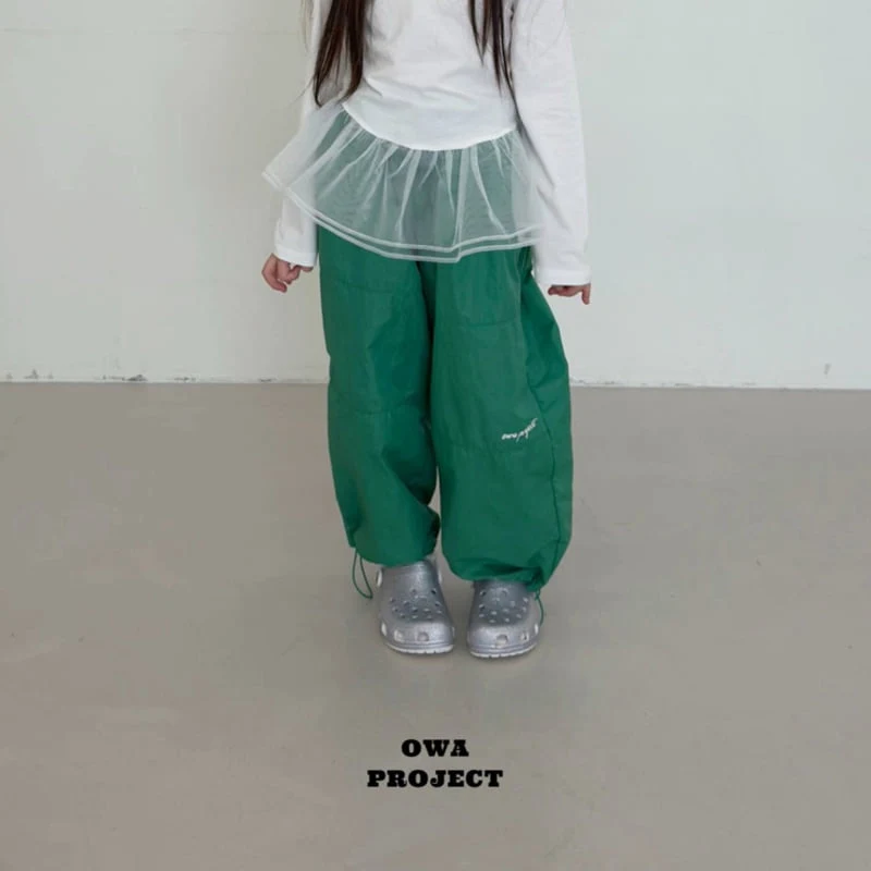 O Wa - Korean Children Fashion - #kidsshorts - Stitch Pants - 3